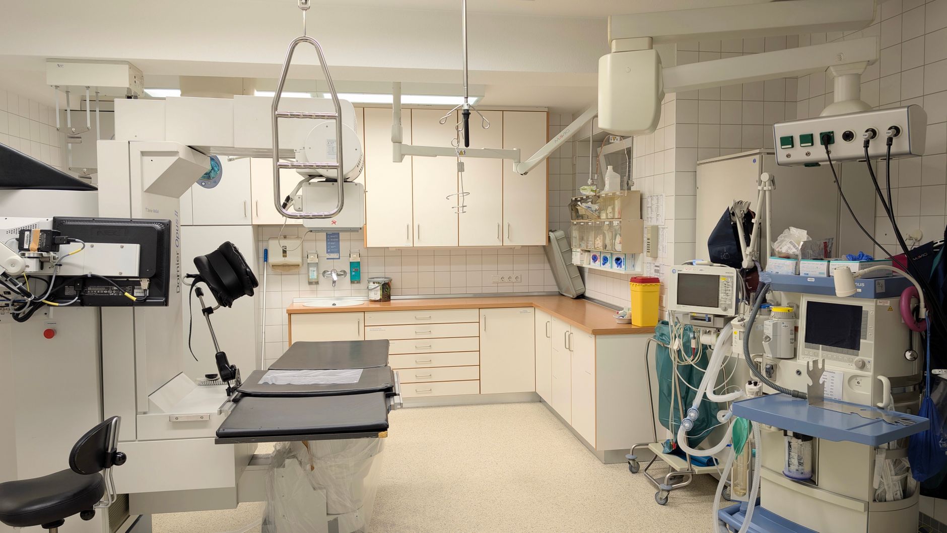 Diagnostikraum mit bildgebender Technik
